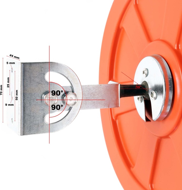 Actual product image Wiltec Safety mirror 60cm surveillance mirror panoramic mirror traffic mirror (Ø 60 cm)