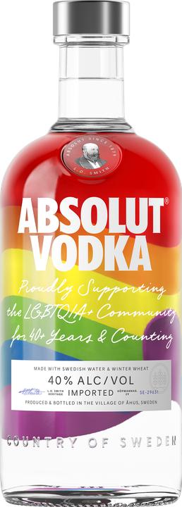 Absolut Original Vodka Rainbow Edition (1 x 70 cl)