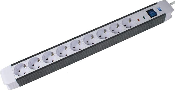 Productafbeelding As - Schwabe Contactdoosstrip (9x, CEE 7/3, 1.50 m)