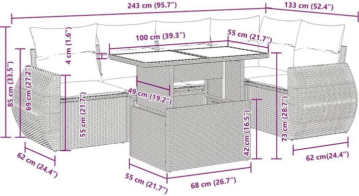 Produktbild vidaXL Gabriel
