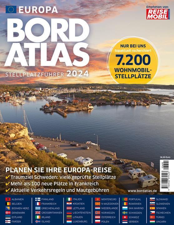 Actual product image Bordatlas Stellplatzführer 2024