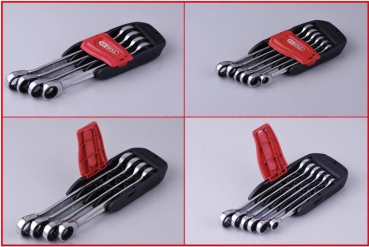 Produktbild KS Tools GEARplus 10-tlg. Ratschenringmaulschlüssel-Satz (19 mm)