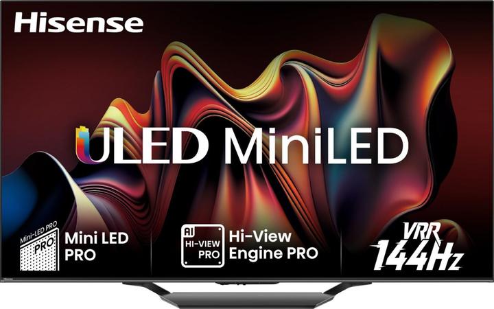Hisense TV 55U7NQ (55", Mini-LED, UHD, 2024)