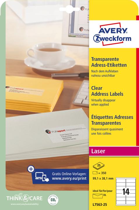 Produktbild Avery Adress-Etiketten
