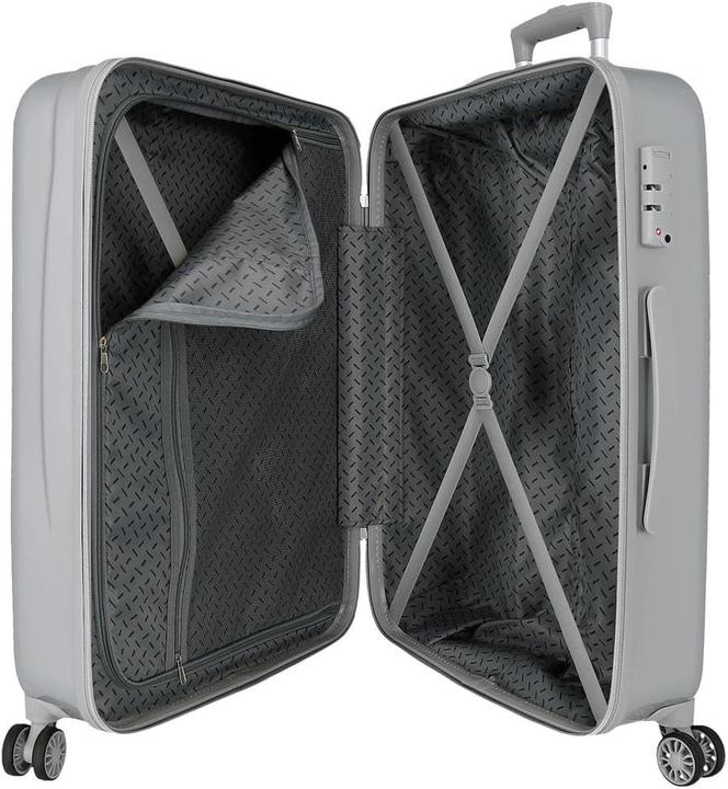 Immagine prodotto Disney Minnie Joyful Valigia Cabina e Grande, ABS, Ruote Multidirezionali, Serratura TSA, Espandibile