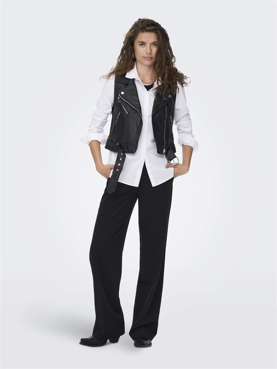Actual product image Only Leather look gilet (S)