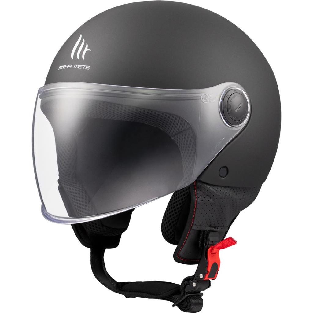 MT Helmets, Motorradhelm, jet-motorradhelm street (ece 22.06) (57 - 58 cm, M)