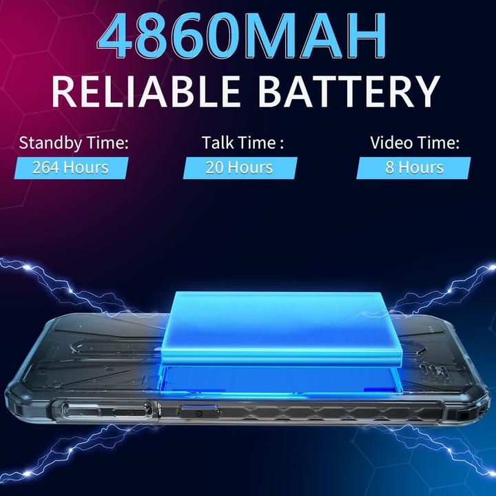 Produktbild Ulefone Armor 33 (512 GB, Phantom Black, 6.95", Dual SIM, 4G)