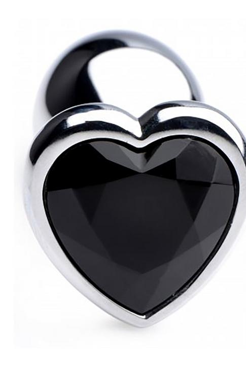 Produktbild XR Brands BS Black Heart Gem Anal Plug - Small