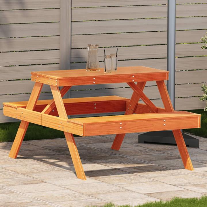 Produktbild vidaXL Picknicktisch (105 x 134 x 75 cm)