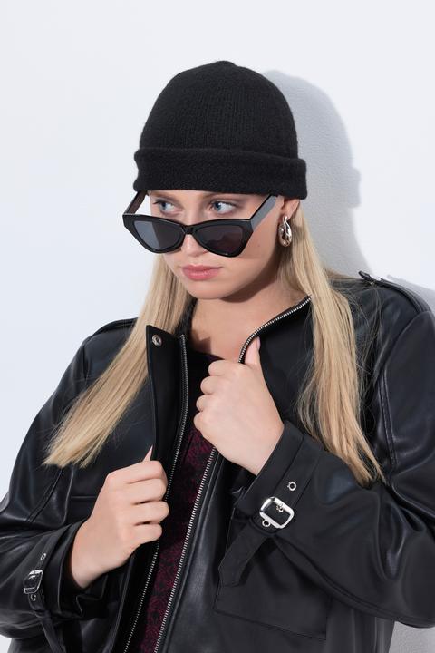 Actual product image Ulla Popken Rolled Edge Beanie (One size)