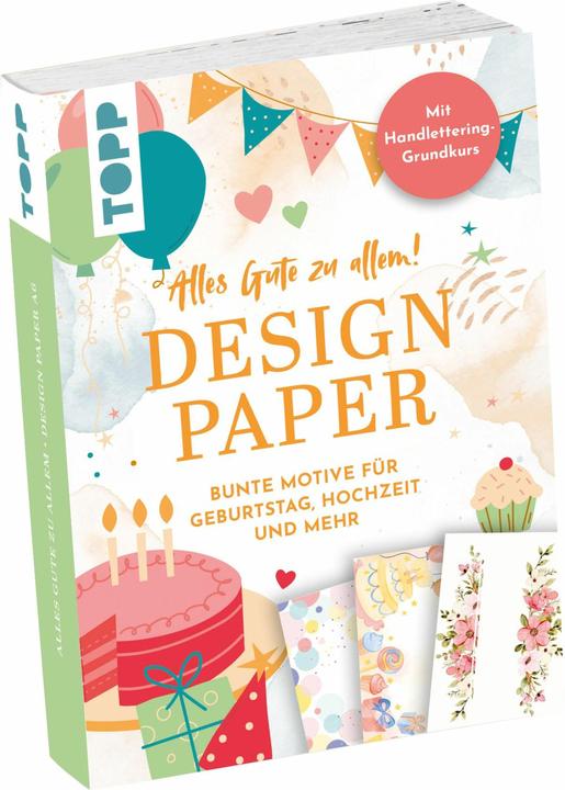Produktbild Blum:Design Paper A6: Alles Gute zu all (Deutsch, Ludmila Blum, 2023)