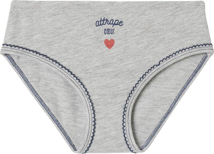 Produktbild Vertbaudet 7er-Pack Mädchen Slips mit Herzen (110, 7er Pack)