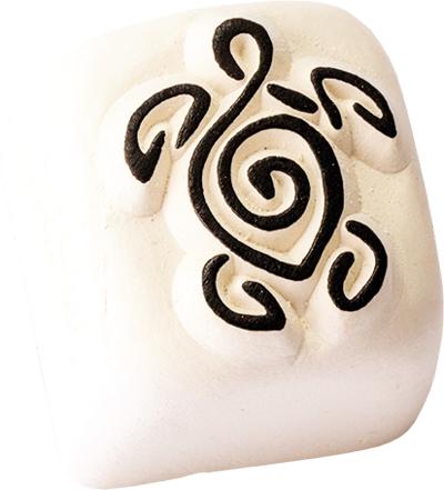 Actual product image La Dot Cosmetics Stamp tattoo stone small turtle