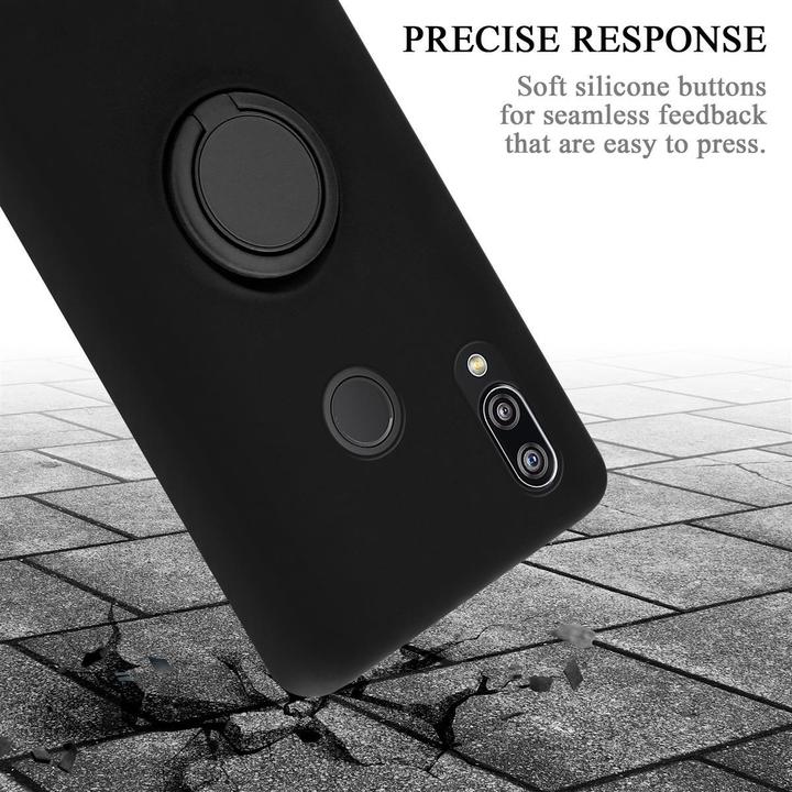 Actual product image Cadorabo TPU Liquid Ring Silicone Case Cover (Huawei Nova 3E)