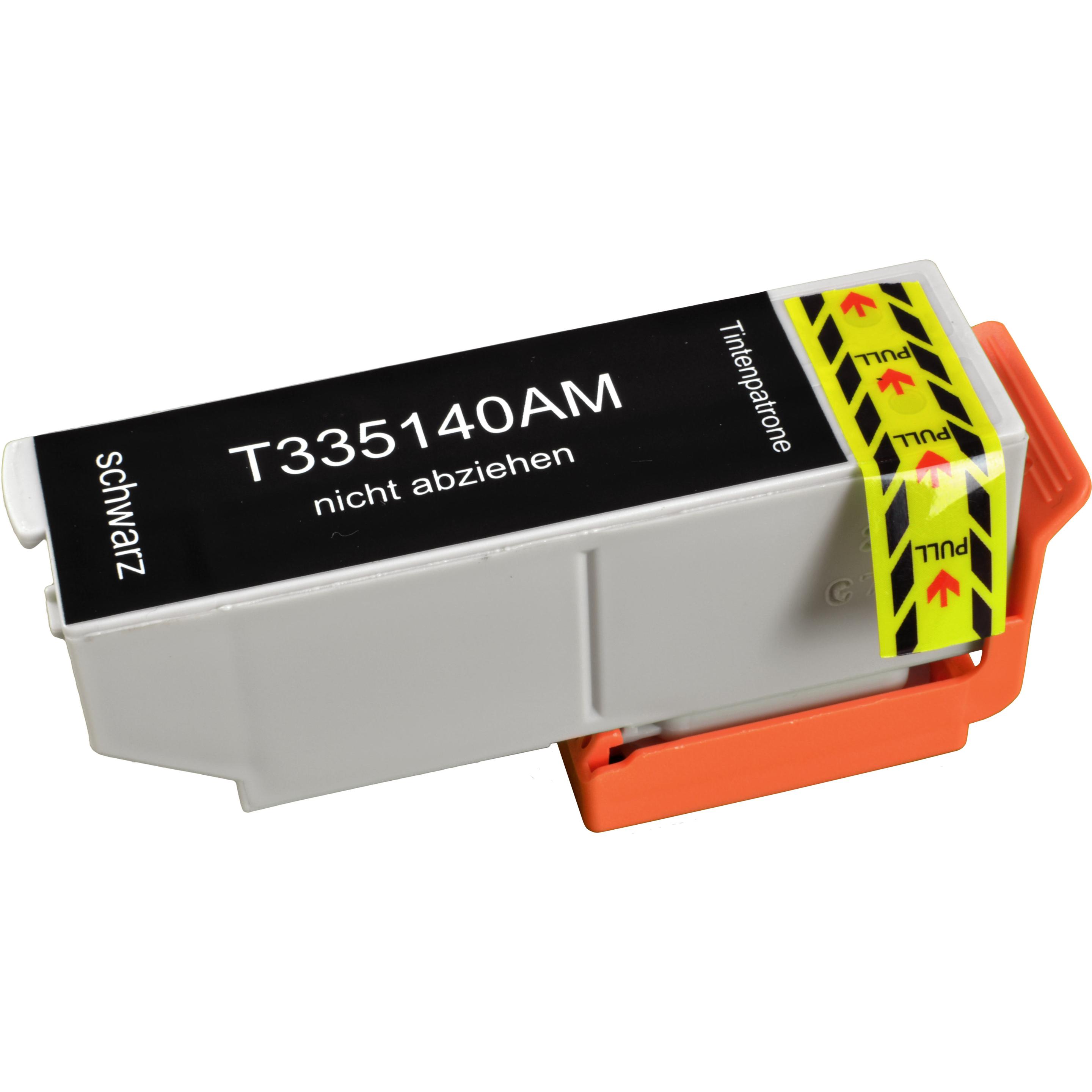 Ampertec, Druckerpatrone, Tinte ersetzt Epson C13T33514010 schwarz 33XL (BK)