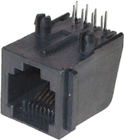 Shiverpeaks ®-BASIC-S--Modular panel jack 6/6 for print mounting unshielded
