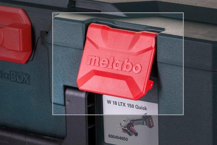 Productafbeelding Metabo 18 LTX 150 accu haakse slijper (150 mm)