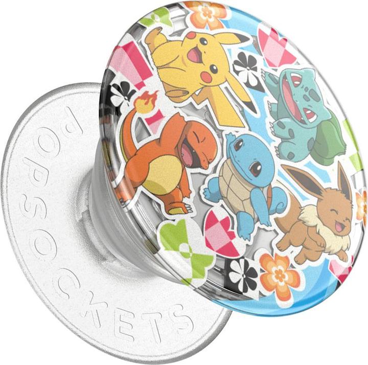 Actual product image PopSockets PopGrip Premium Pokemon Multi Transparent