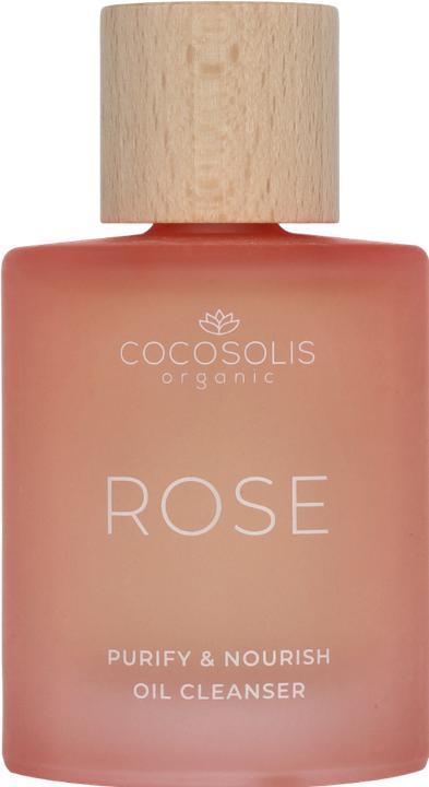 Actual product image Cocosolis ROSE Purify & Nourish Oil Cleanser (Cleansing oil, 50 ml)