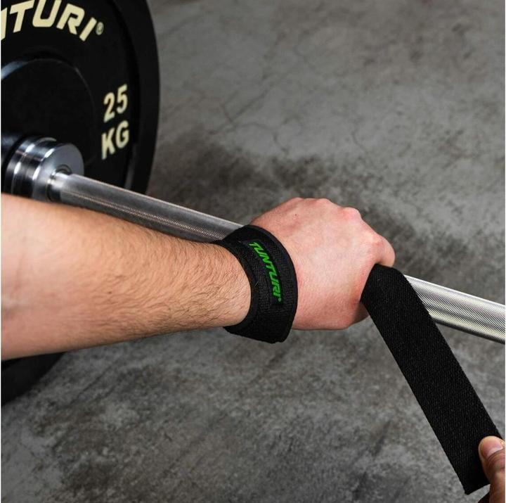 Produktbild Tunturi Powerlifting Straps Zugriemen Zughilfen (One Size)