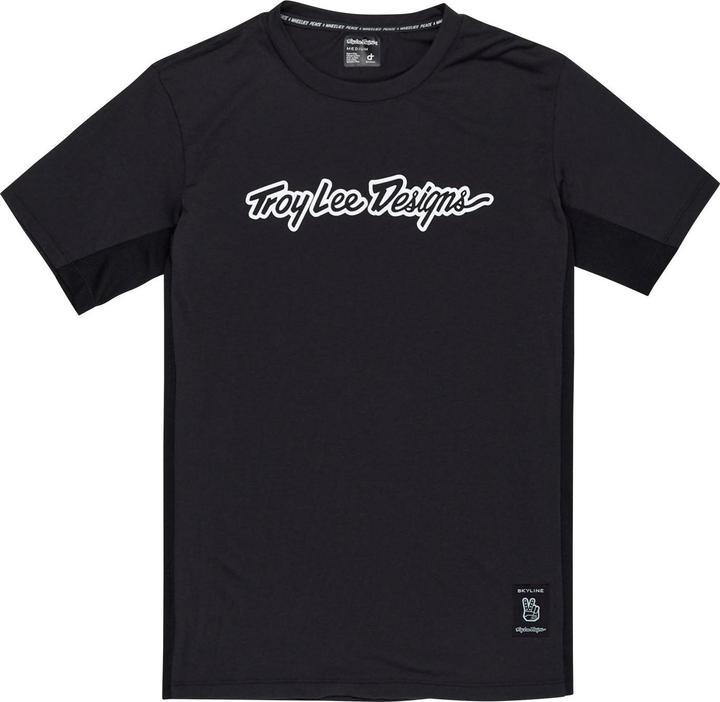 Image du produit Troy Lee Designs Skyline SS Ride Tee, Signature, black, XXL (XXL)