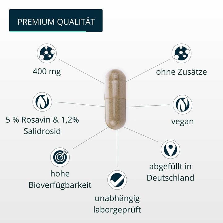 Actual product image Brandl Rhodiola Rosea Extrakt (1 Piece, Capsules, 45 g)