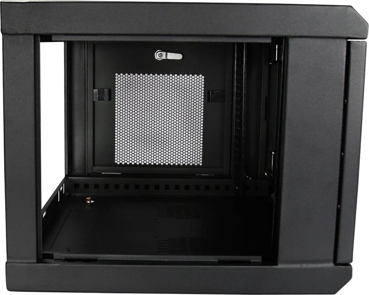 Productafbeelding StarTech 6U wandgemonteerd serverrack - tot 43cm diep - Scharnierende behuizing - Netwerkkast... (6 HE, 19 inch rek)