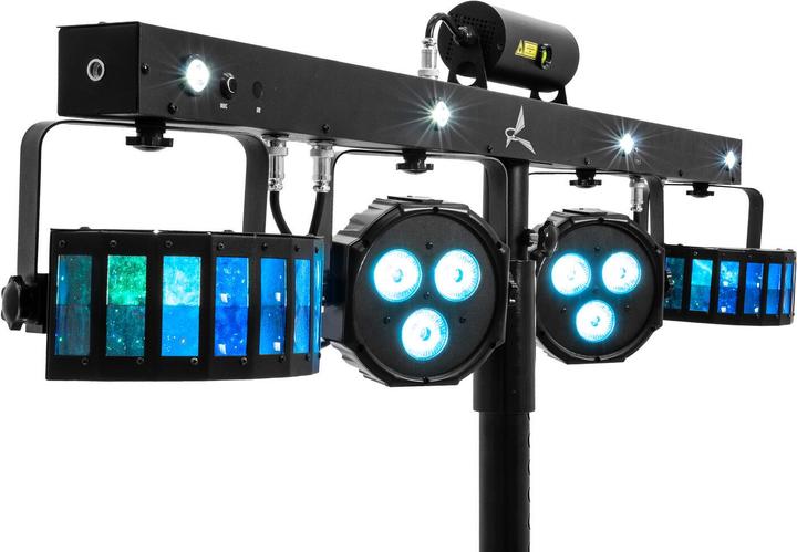 Produktbild Eurolite Set LED KLS Laser Bar FX-Lichtset + M-4 Boxenhochständer (LED)