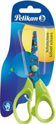 Pelikan Fancy Scissors, 13 Cm, Right-Handed, Printed, Stainless Steel (13 cm)