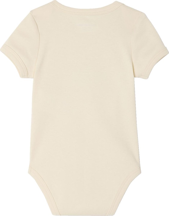 Actual product image Vertbaudet Bio-Kollektion: 5er-Pack Baby Kurzarm-Bodys in Schlupfform (62)
