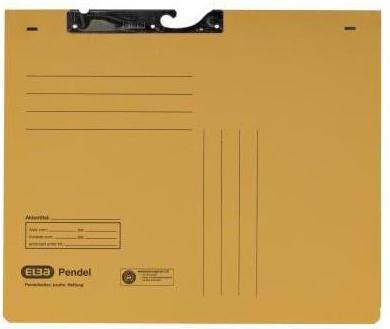 Produktbild Elba Pendelhefter, DIN A4, Manilakarton, 320 g-qm, gelb (A4, 50 x)