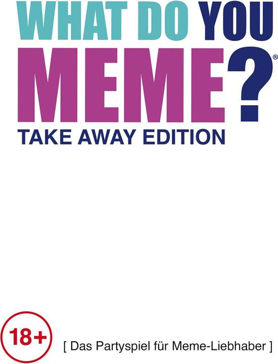 Image du produit Quel est votre mème? - Édition Take Away (d) (Allemand)