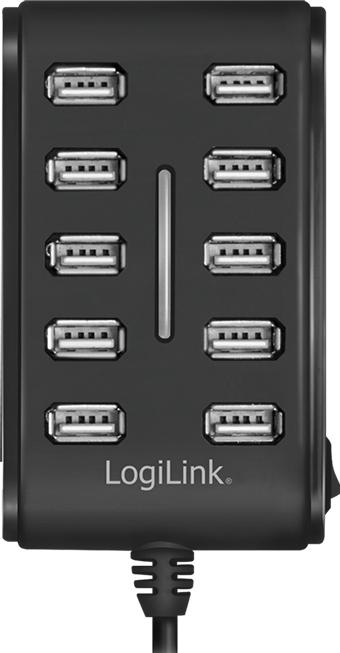 Immagine prodotto LogiLink UA0129 (USB-A, 10 porte)