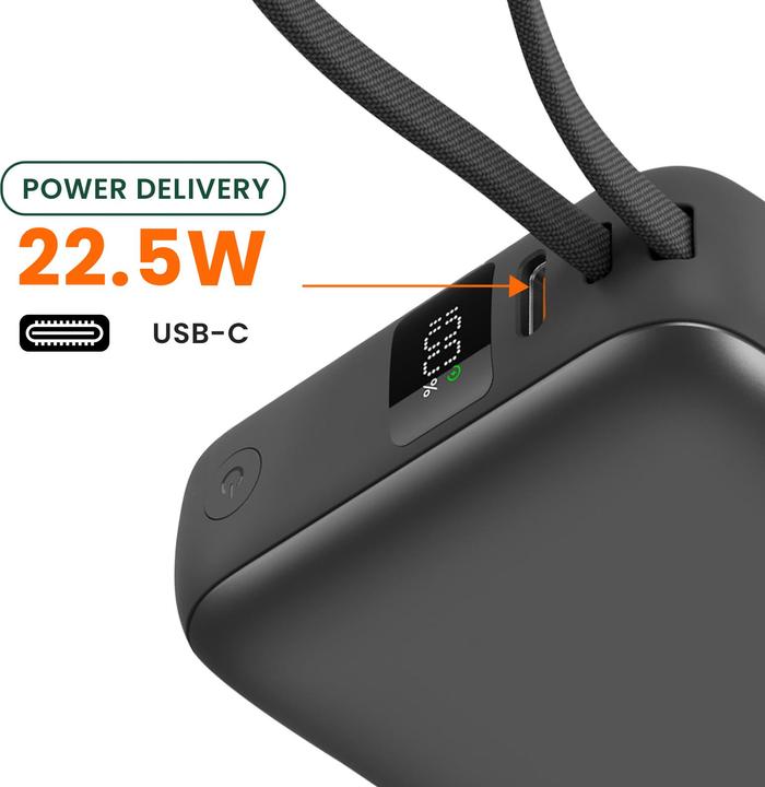 Produktbild Akashi 10000mAh (10000 mAh, 22.50 W)