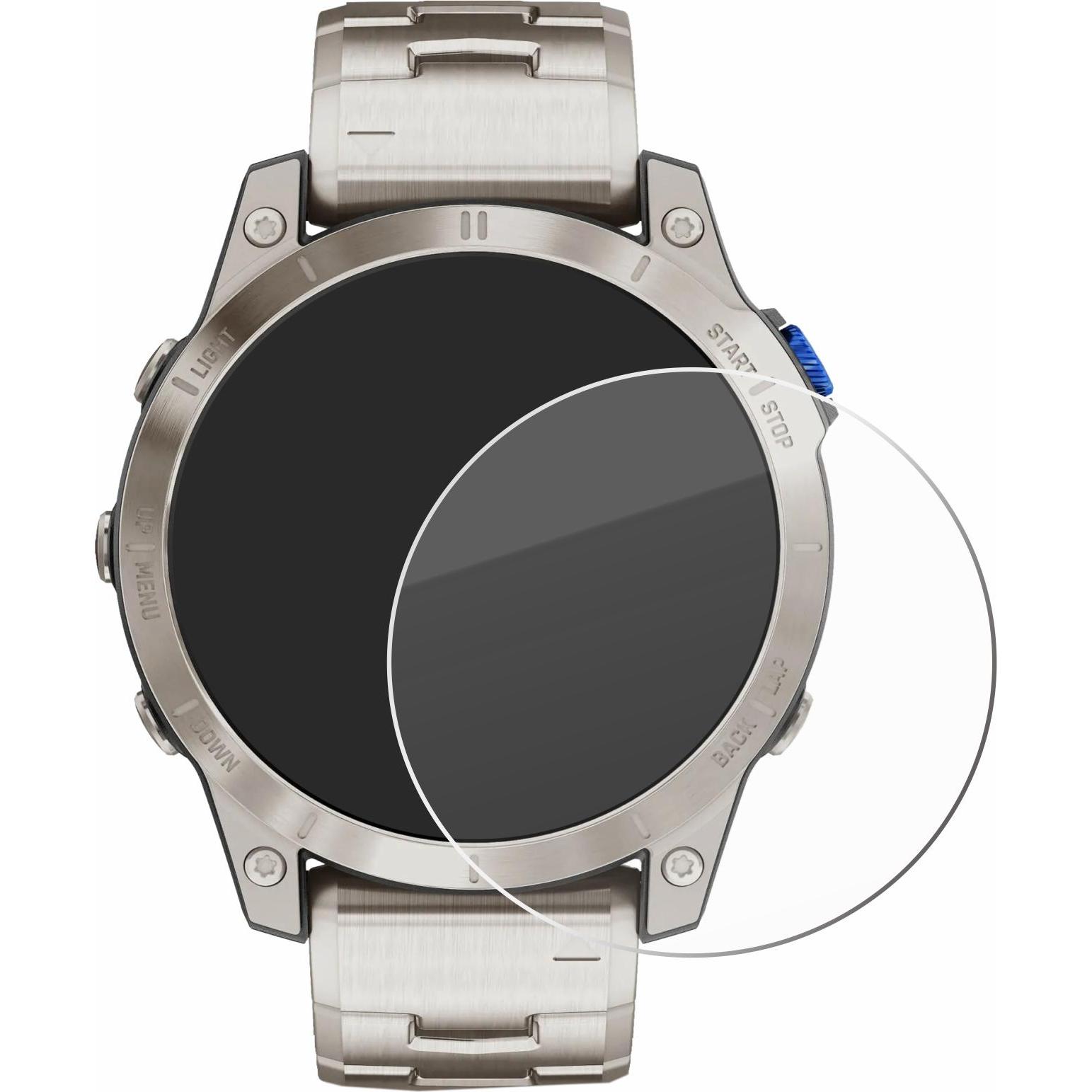 Thumbnail - Savvies Panzerglas Hartglas Displayschutz, Smartwatch Schutzfolie, Transparent