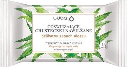 Immagine prodotto Luba Salviette umidificate rinfrescanti all'aloe vera 15 pezzi (15 Pezzo/i)