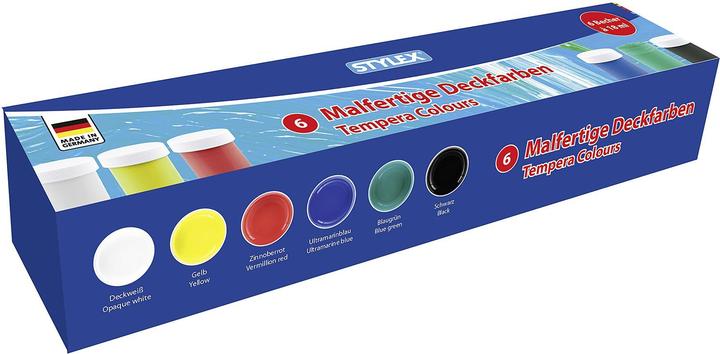 Produktbild Stylex Schulmalfarben 18ml 6Stück (18 ml)