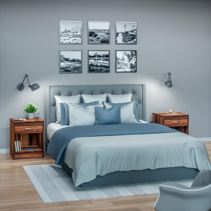 Actual product image Casaria Nightstand (50 x 40 x 35 cm)