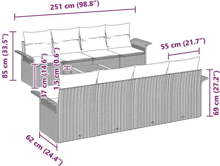 Produktbild vidaXL Margot