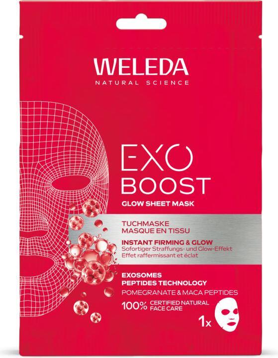 Produktbild Weleda Exo Boost Glow Sheet Mask 20ml (28 g)