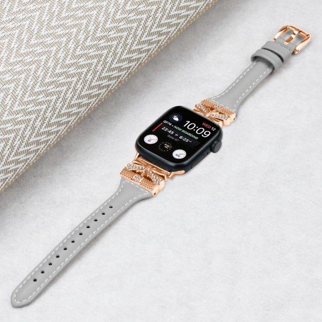 Actual product image MU Classic Ladies Series Leather Bracelet (45 mm, 44 mm, 42 mm, Faux leather)