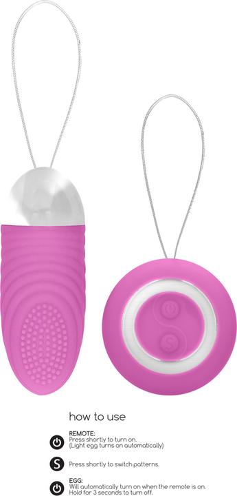 Actual product image Pipedream Ethan - Rechargeable Remote Control Vibrating Egg