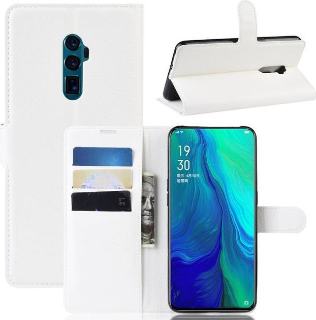 Produktbild MU Classic Litchi Leder Bookcover Series (Oppo Reno 10x Zoom, Oppo Reno 5G)