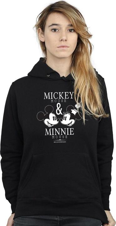 Immagine prodotto Disney Mickey And Minnie Mouse Mousecrush Mondays Felpa con Cappuccio Donna (L)