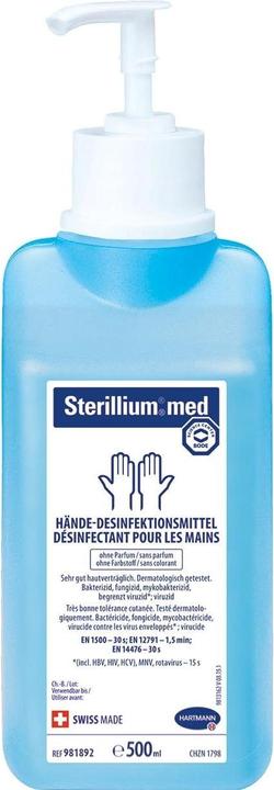 Sterillium Med hand sanitiser (500 ml)