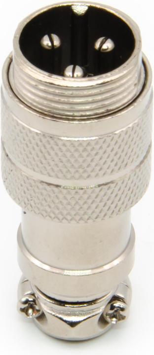 Image du produit Purecrea GX16-3P Connecteur mâle 16mm pour montage de câble