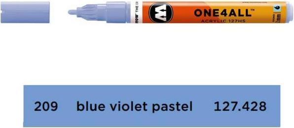 Image du produit Molotow MARQUEUR D'ACRYLES 1.5mm BLUVIOLPAST (bleu violet pastel, 1.50 mm, 1 x)
