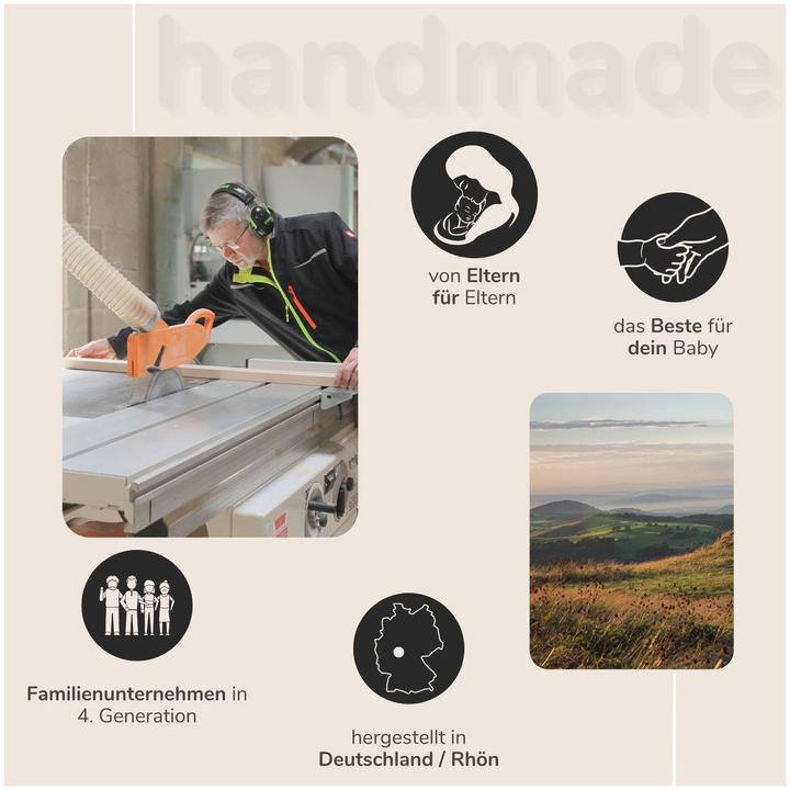 Actual product image Sämann Playpen 6 corners (Beech)