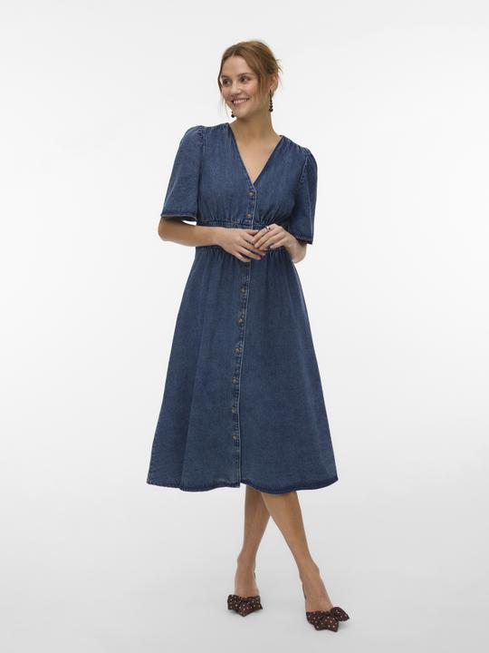 Image du produit Vero Moda VMMELANEY Midikleid Jeanskleid (S)